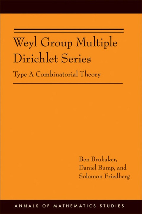 Cover image for book Weyl Group Multiple Dirichlet Series