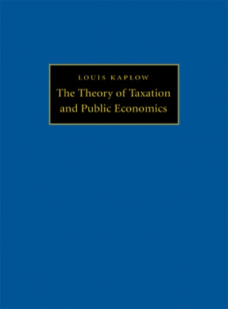 The Theory of Taxation and Public Economics
