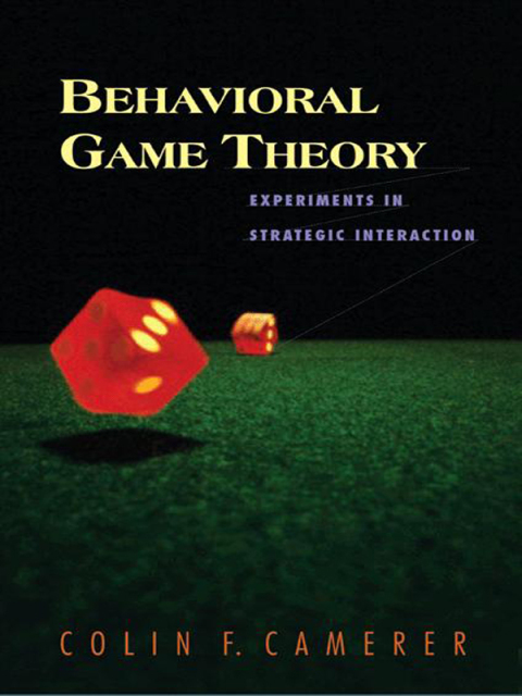 Cover image for book Behavioral Game Theory