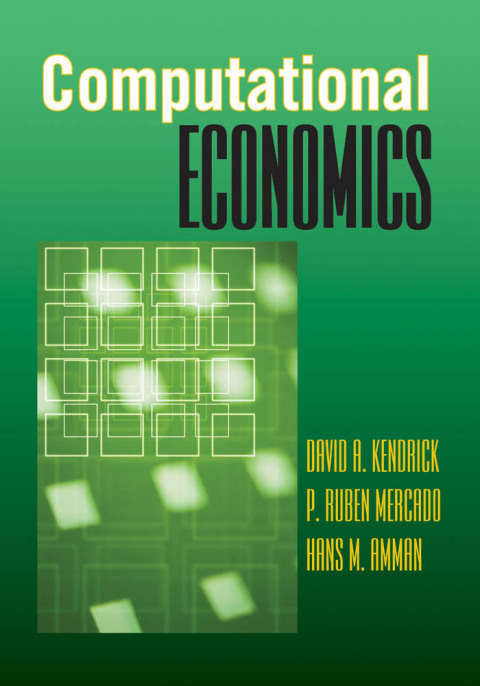 Cover image for book Computational Economics