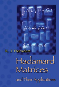 Titelbild: Hadamard Matrices and Their Applications 9780691119212