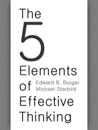 Cover image: The 5 Elements of Effective Thinking 9780691156668