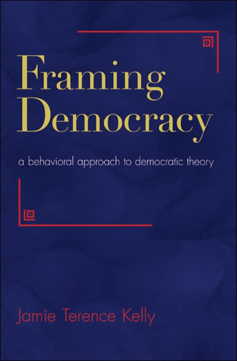 Cover image for book Framing Democracy