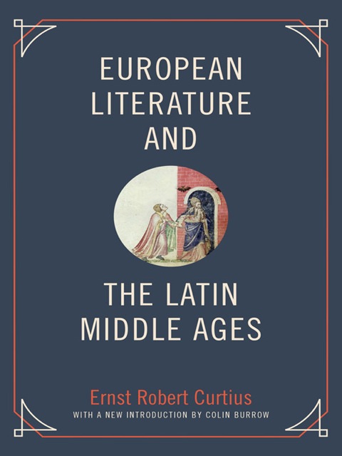 Cover image for book European Literature and the Latin Middle Ages