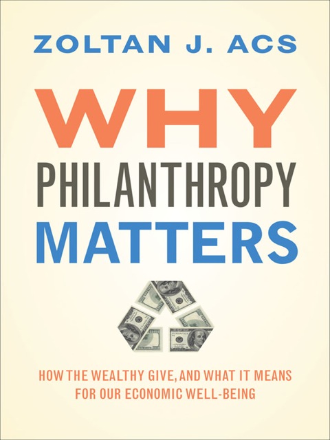 Cover image for book Why Philanthropy Matters