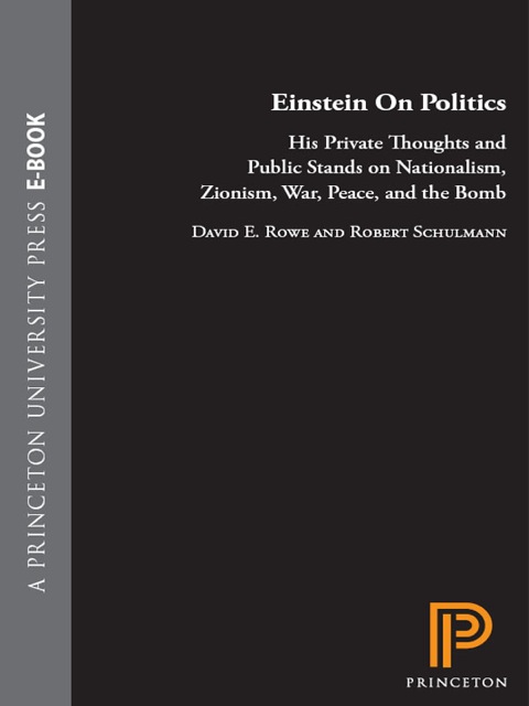 Cover image for book Einstein on Politics