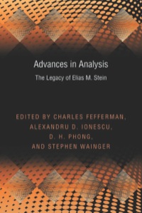 صورة الغلاف: Advances in Analysis 9780691159416