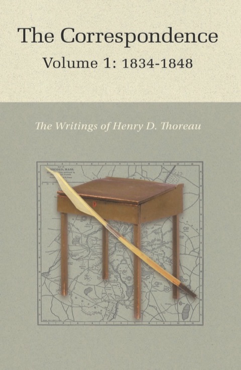 Cover image for book The Correspondence of Henry D. Thoreau