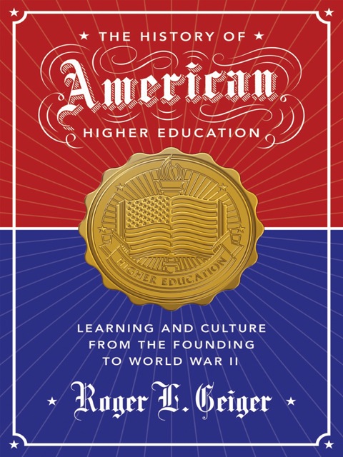 Cover image for book The History of American Higher Education