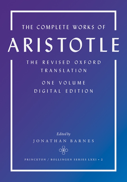 Cover image for book The Complete Works of Aristotle