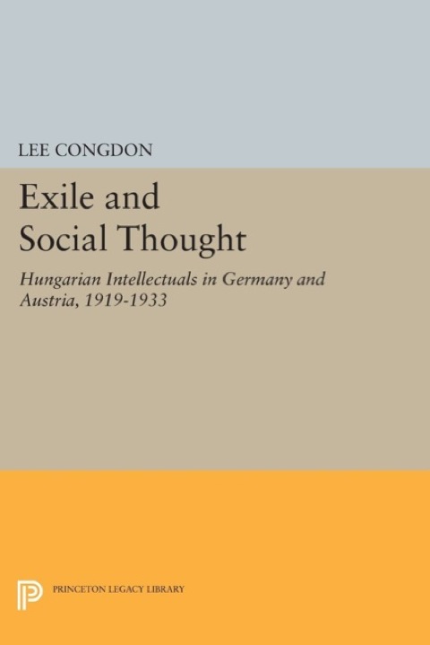 Cover image for book Exile and Social Thought