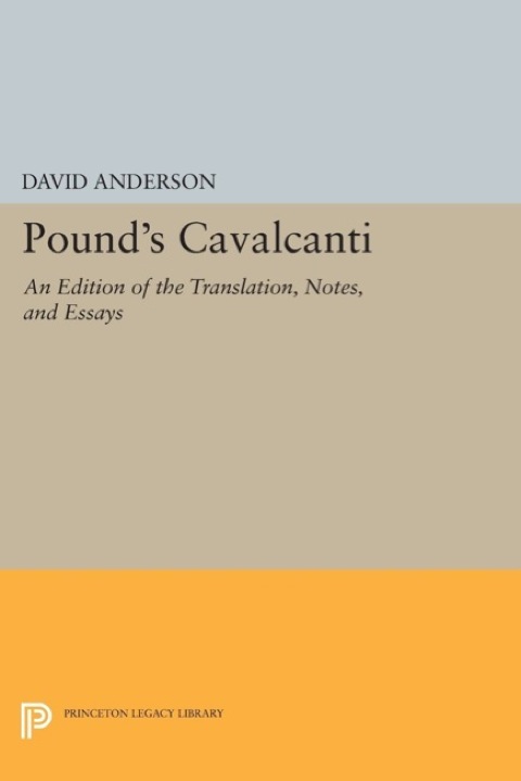 Cover image for book Pound's Cavalcanti