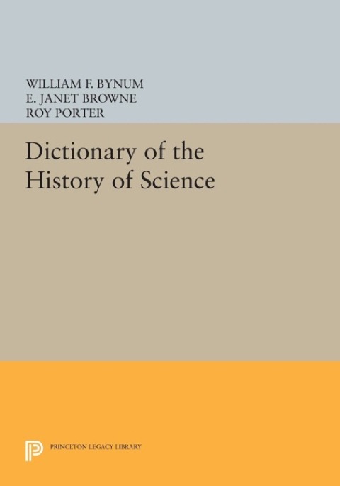 Cover image for book Dictionary of the History of Science