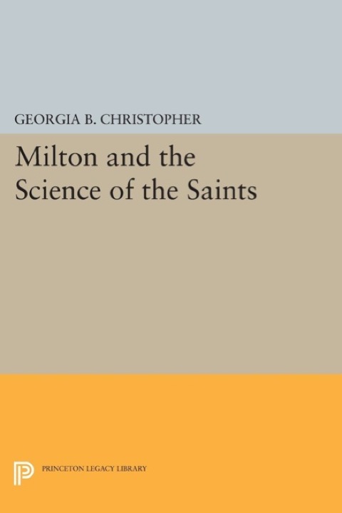 Cover image for book Milton and the Science of the Saints