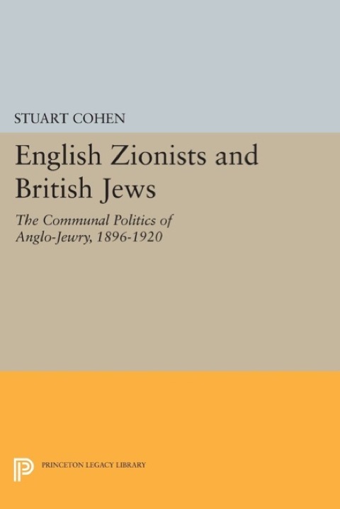 Cover image for book English Zionists and British Jews