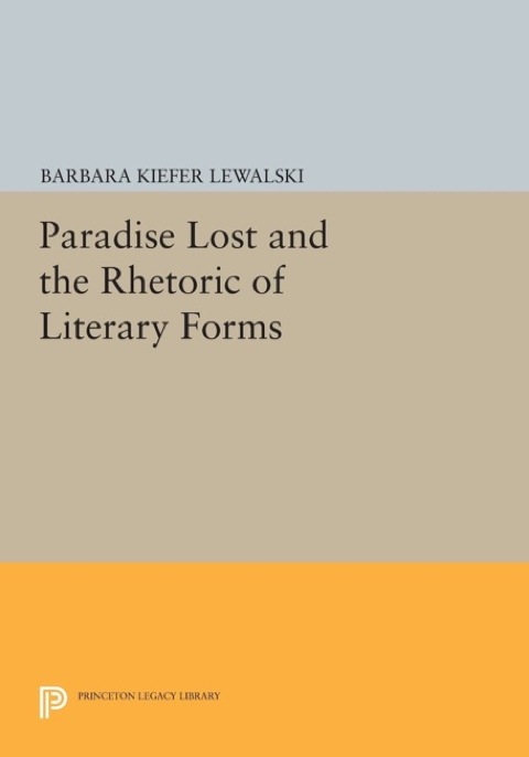 Cover image for book Paradise Lost and the Rhetoric of Literary Forms