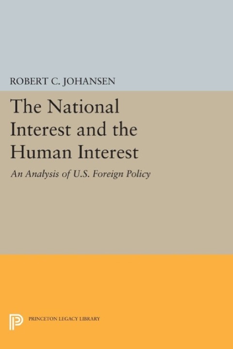 Cover image for book The National Interest and the Human Interest