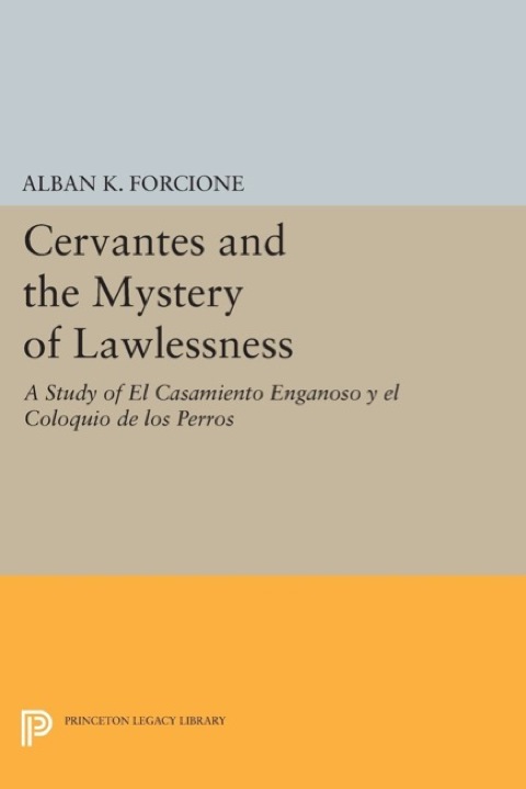 Cover image for book Cervantes and the Mystery of Lawlessness