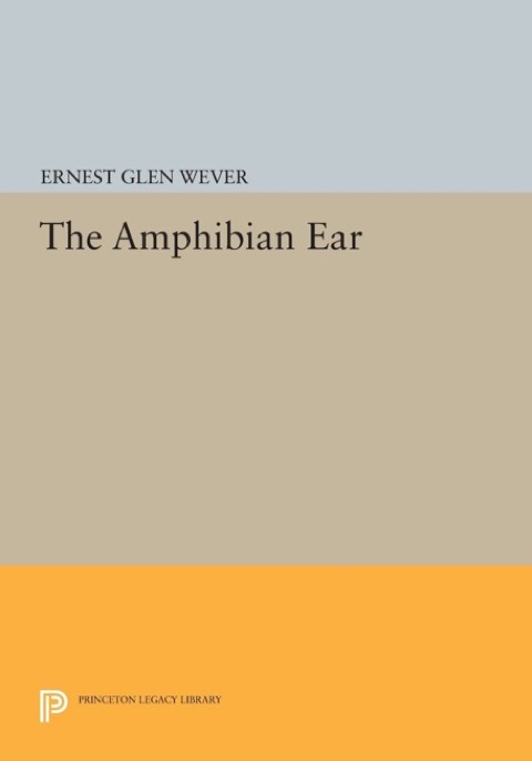 Cover image for book The Amphibian Ear
