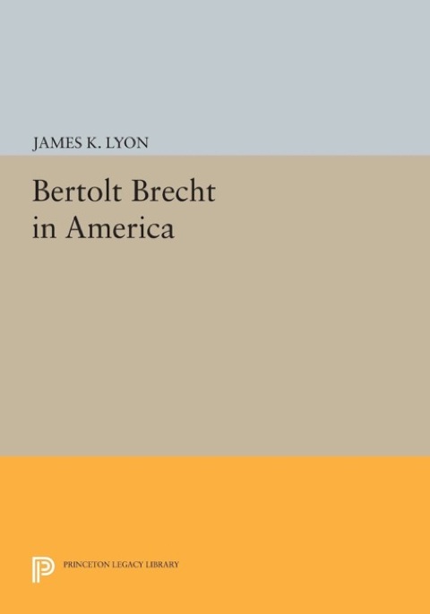 Cover image for book Bertolt Brecht in America