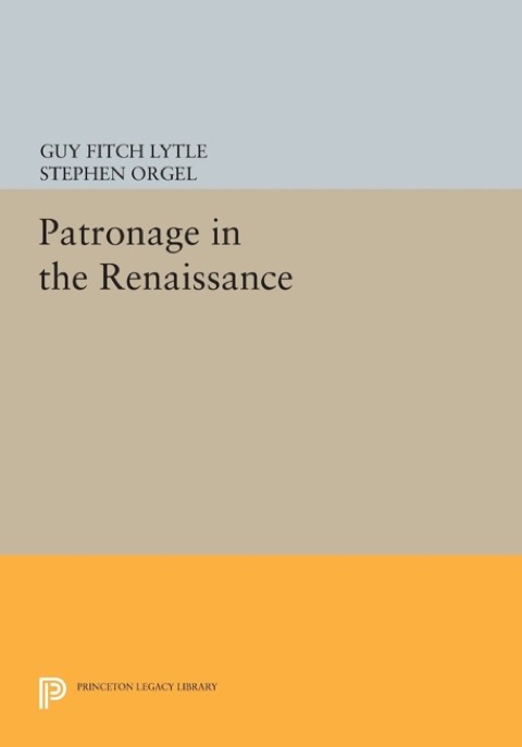 Cover image for book Patronage in the Renaissance