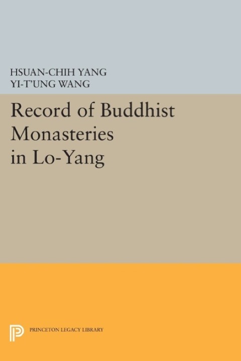 Cover image for book A Record of Buddhist Monasteries in Lo-Yang