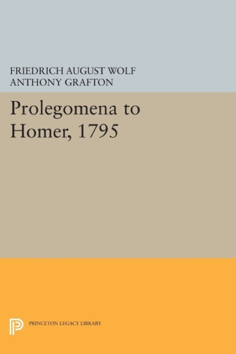 Cover image for book Prolegomena to Homer, 1795