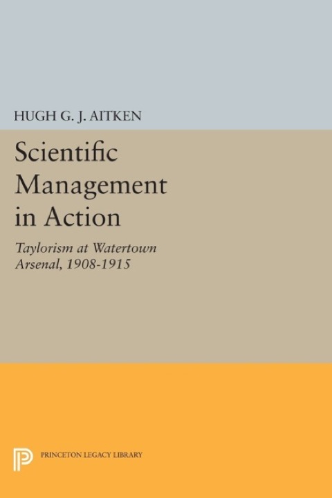 Cover image for book Scientific Management in Action