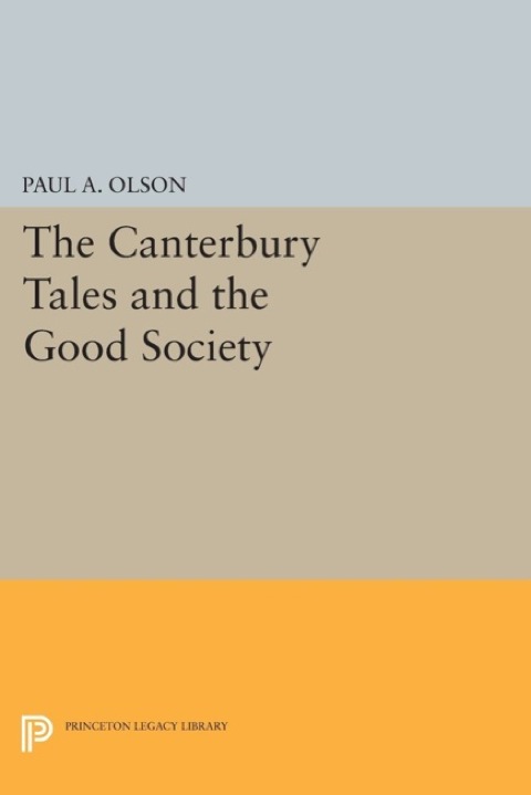 Cover image for book The CANTERBURY TALES and the Good Society