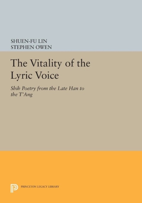 Cover image for book The Vitality of the Lyric Voice