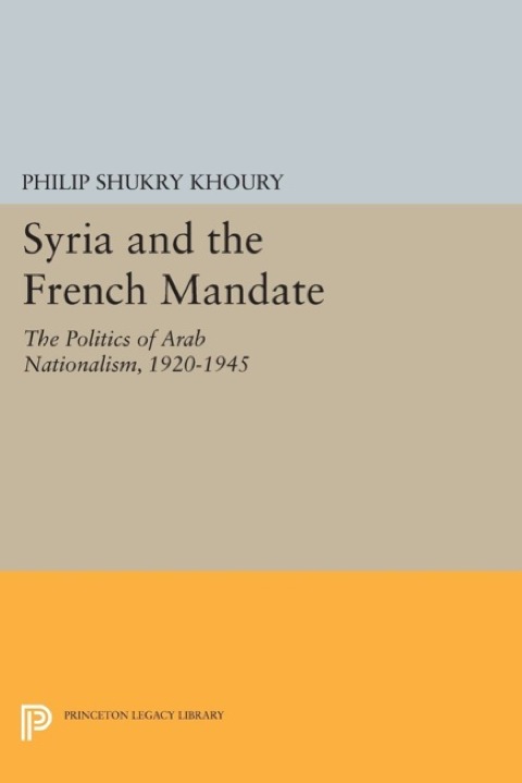 Cover image for book Syria and the French Mandate
