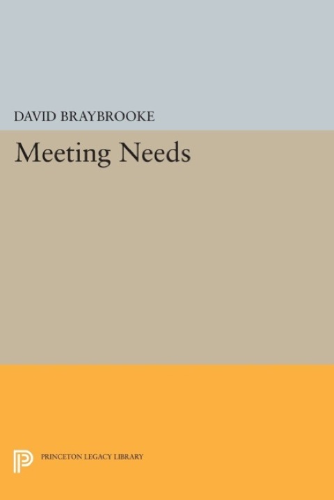 Cover image for book Meeting Needs