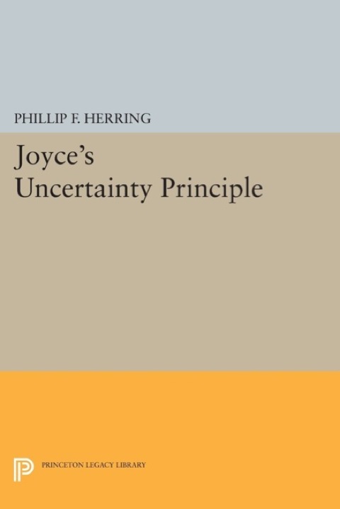 Cover image for book Joyce's Uncertainty Principle