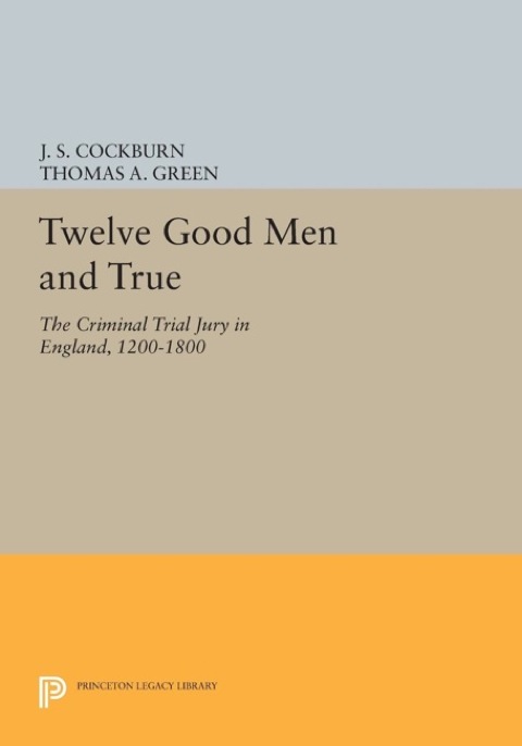 Cover image for book Twelve Good Men and True