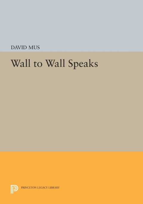 Cover image for book Wall to Wall Speaks