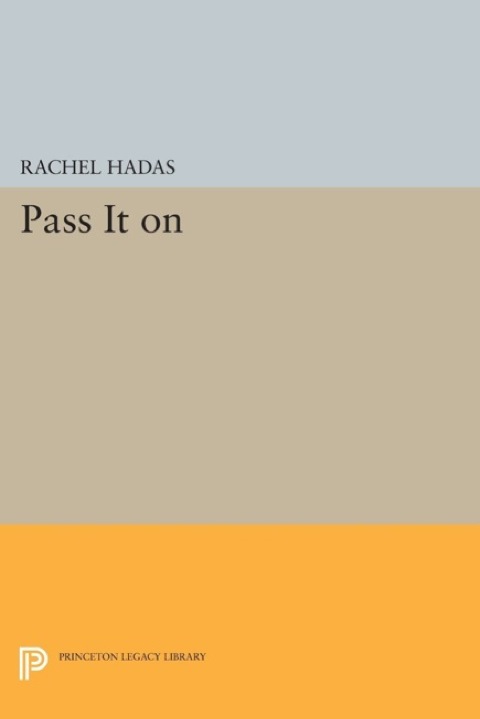 Cover image for book Pass It On