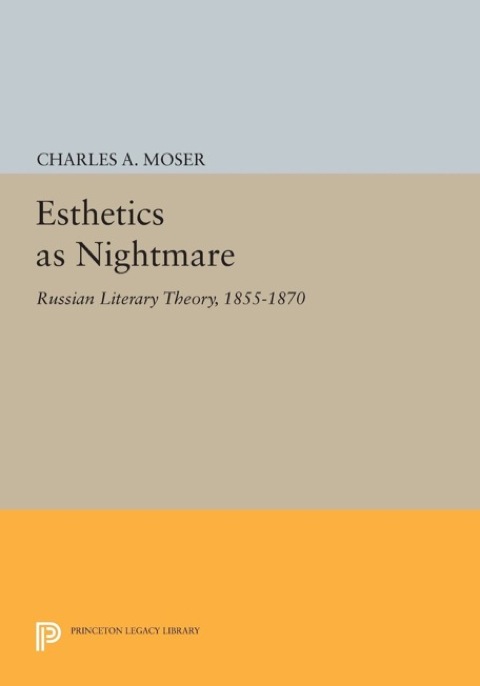 Cover image for book Esthetics as Nightmare