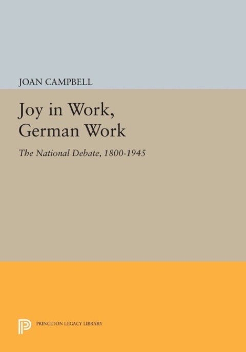 Cover image for book Joy in Work, German Work