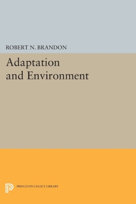 Cover image for book Adaptation and Environment