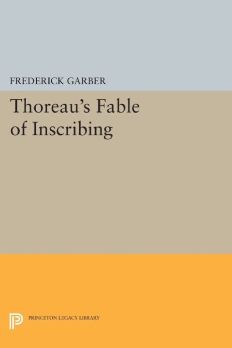 Cover image for book Thoreau's Fable of Inscribing