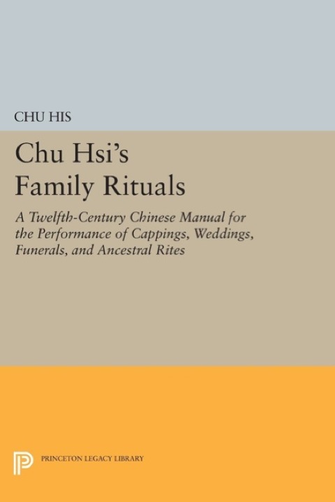 Cover image for book Chu Hsi's Family Rituals