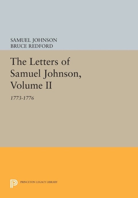 Cover image for book The Letters of Samuel Johnson, Volume II