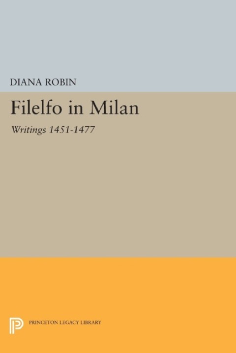 Cover image for book Filelfo in Milan