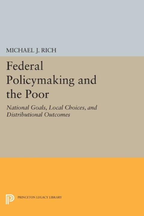 Cover image for book Federal Policymaking and the Poor