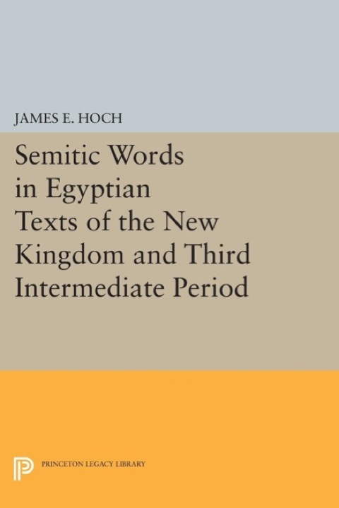 Cover image for book Semitic Words in Egyptian Texts of the New Kingdom and Third Intermediate Period