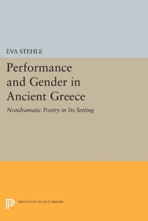 Cover image for book Performance and Gender in Ancient Greece