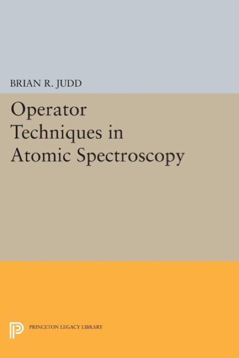 Cover image for book Operator Techniques in Atomic Spectroscopy