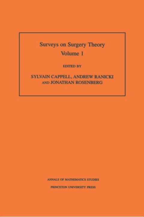 Cover image for book Surveys on Surgery Theory, Volume 1