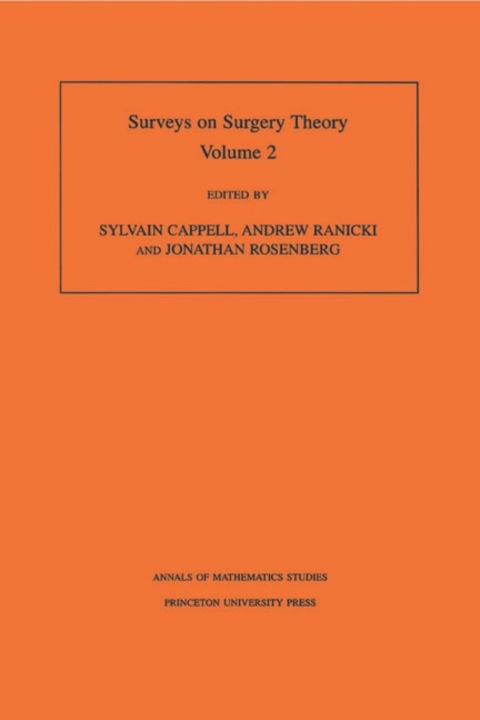Cover image for book Surveys on Surgery Theory, Volume 2