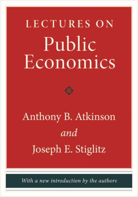 Cover image for book Lectures on Public Economics